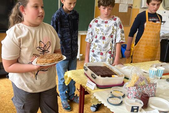 Farmárske trhy piatakov – chutný záver témy poľnohospodárske plodiny 1