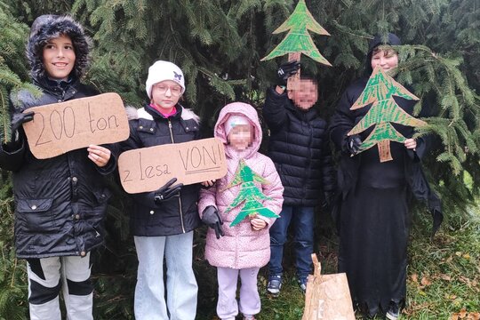 Súťaž 200 ton z lesa von – deti pomáhajú prírode 1