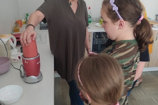 Deň školskej jedálne - workshop - zdravá desiata  1