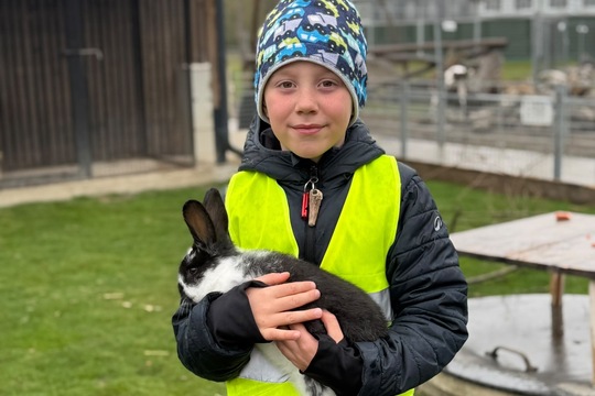 Návšteva farmy vo Villa Betula  1