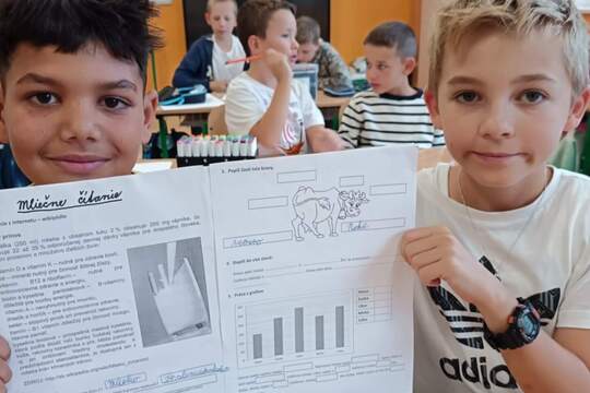 Svetový deň mlieka v našej škole Svetový deň mlieka v našej škole 1
