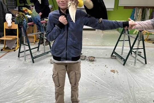 Enviromentálny program s papagájmi Ararakovo 1