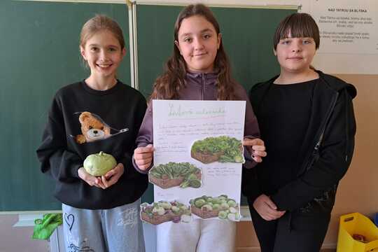 Šiestaci premenili triedu na farmárske trhy - Zdravie, ktoré chutí! Šiestaci premenili triedu na farmárske trhy - Zdravie, ktoré chutí! 1
