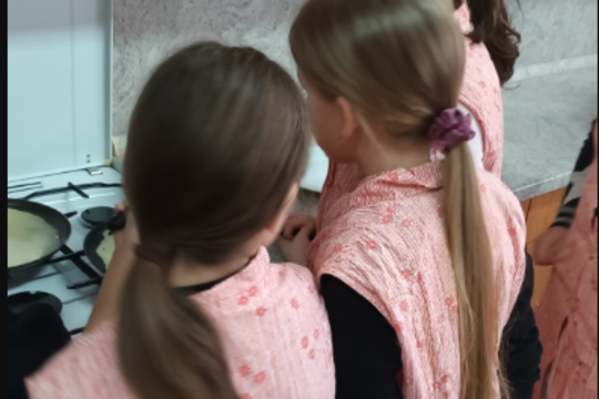 Palacinky, úsmevy a šikovné ruky piatakov 1