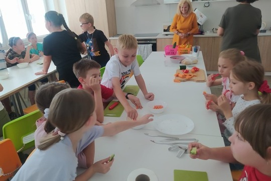 Deň školskej jedálne - workshop - zdravá desiata  1