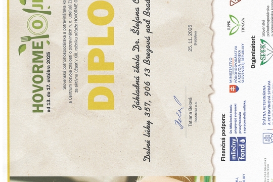 Hovorme o jedle: hodnotenie a úspechy našich žiakov Hovorme o jedle: hodnotenie a úspechy našich žiakov 1