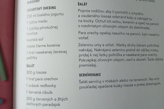 Malí kuchári v akcii: Lososový šalát Malí kuchári v akcii: Lososový šalát 1