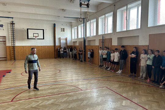 Maroš Molnár aj na našej škole! 1