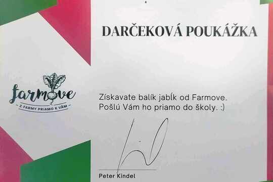 Balík od firmy "Farmove" 1