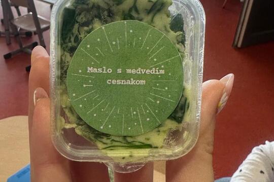 Masielko z medvedieho cesnaku 1