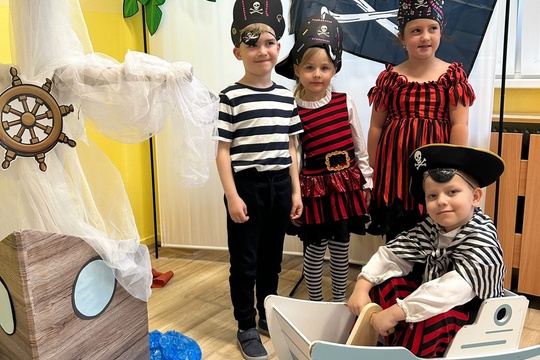 Pirátska noc v MŠ Pirátska noc v MŠ 1