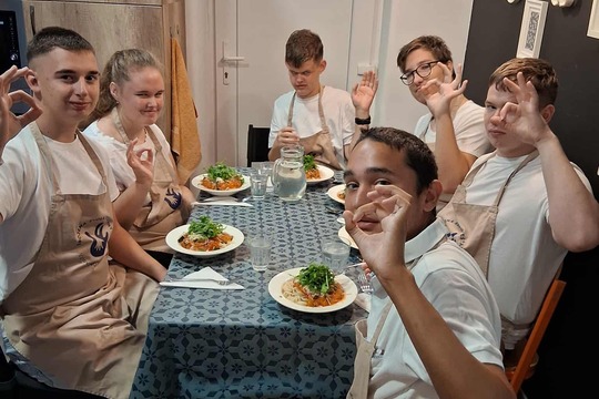 Talianske špagety s paradajkovo-cuketovou omáčkou 1
