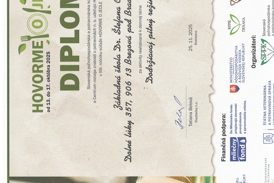 Hovorme o jedle: hodnotenie a úspechy našich žiakov Hovorme o jedle: hodnotenie a úspechy našich žiakov 1