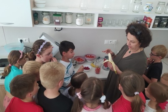 Deň školskej jedálne - workshop - zdravá desiata  1