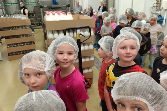 Spracovanie mlieka z regionálnej farmy 1