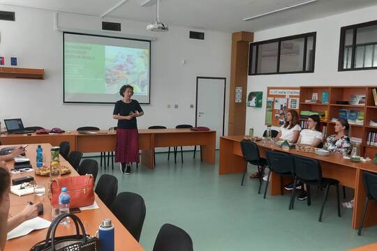 Workshop na tému „Kultúra stravovania vo všetkých ekologických, ekonomických, sociálnych a zdravotných súvislostiach“. 1