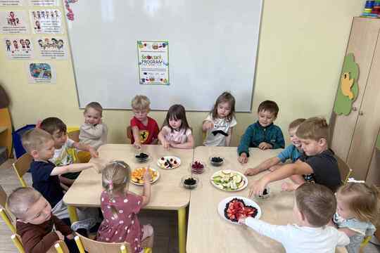 Ochutnávka ovocia v spolupráci s Lunys 1