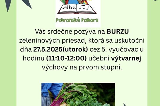 Burza rastlín: Z tried rovno do záhrady 1