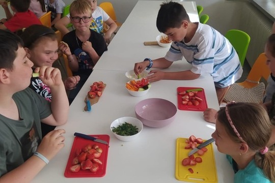 Deň školskej jedálne - workshop - zdravá desiata  1