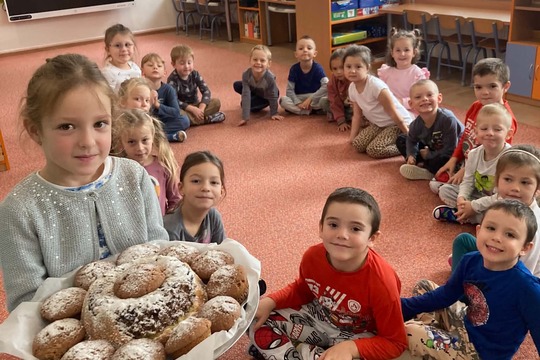 Narodeninové pohostenie pre kamarátov v materskej škole 1