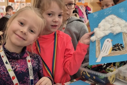 Pomáhame vtáčikom v zime  1