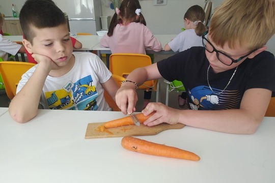 Deň školskej jedálne - workshop - zdravá desiata  1
