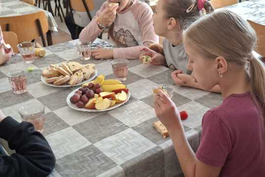 Zdravé raňajky ako súčasť Dňa zdravia na našej škole 1