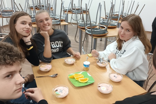 Sladká dobrota - puding s ovocím. 1