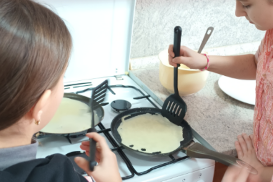 Palacinky, úsmevy a šikovné ruky piatakov 1