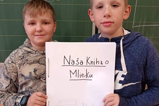 Svetový deň mlieka v našej škole Svetový deň mlieka v našej škole 1