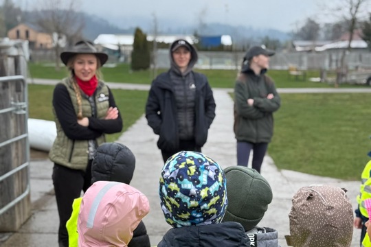 Návšteva farmy vo Villa Betula  1