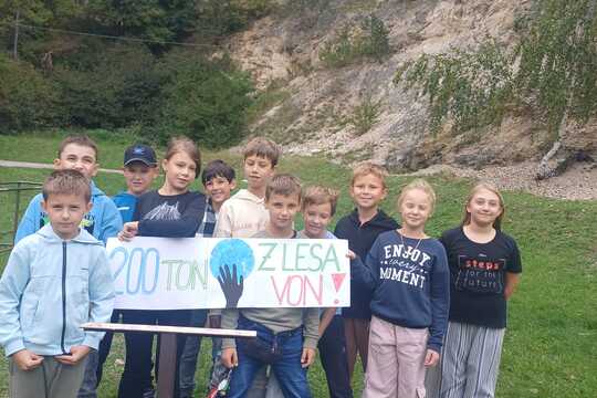 Súťaž 200 ton z lesa von – deti pomáhajú prírode 1