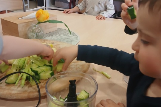 Zdravé smoothie v materskej škole 1