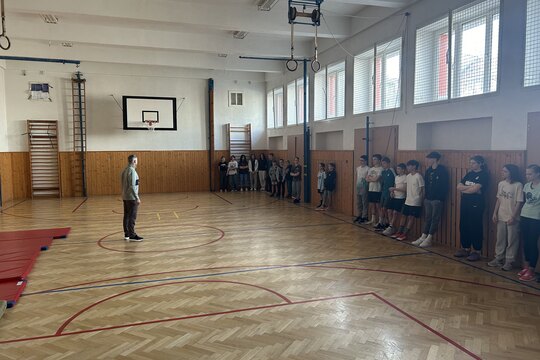 Maroš Molnár aj na našej škole! 1