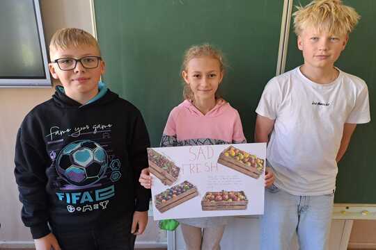 Šiestaci premenili triedu na farmárske trhy - Zdravie, ktoré chutí! Šiestaci premenili triedu na farmárske trhy - Zdravie, ktoré chutí! 1